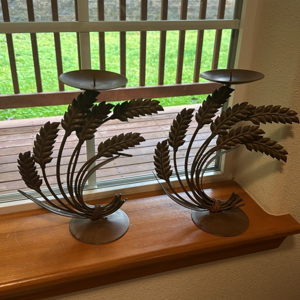 Metal Harvest Candle Holders only